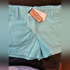 Girls NEW Vineyard Vines shorts. Girls size 10. Bahama Blue